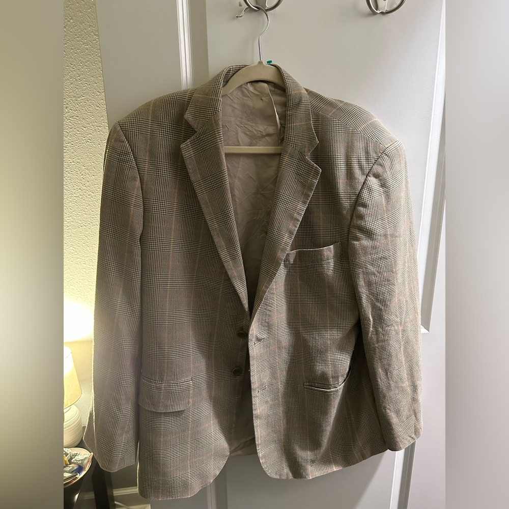 Plaid blazer